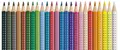Pastelka Faber-Castell 112424 Colour Grip, papierová krabička 24 ks