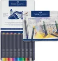 Pastelka Faber-Castell 114724 Goldfaber, plechová krabička 24 ks