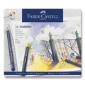 Pastelka Faber-Castell 114724 Goldfaber, plechová krabička 24 ks