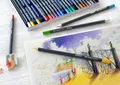 Pastelka Faber-Castell 114724 Goldfaber, plechová krabička 24 ks