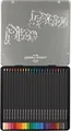 Pastelka Faber-Castell 116425 Black Edition, plechová krabička 24 ks