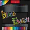 Ďalší obrázok produktu Pastelka Faber-Castell 116425 Black Edition, plechová krabička 24 ks