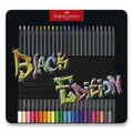 Pastelka Faber-Castell 116425 Black Edition, plechová krabička 24 ks
