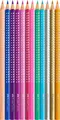 Pastelka Faber-Castell 201737 Sparkle, darčeková krabička 12 ks