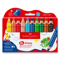 Pastelyka Faber-Castell Grippy - 10 farieb, ořezávač