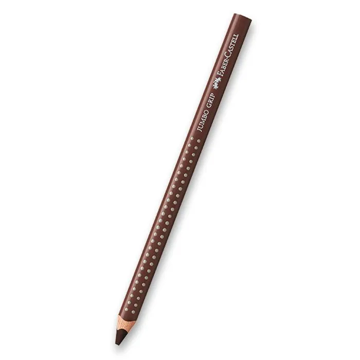 Hlavný obrázok produktu Pastelka Jumbo Grip hnědá Van Dyck  Faber Castell (110976)