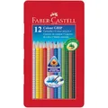 Pastelka Grip 2001 plech.krabička 12ks Faber Castell 112413