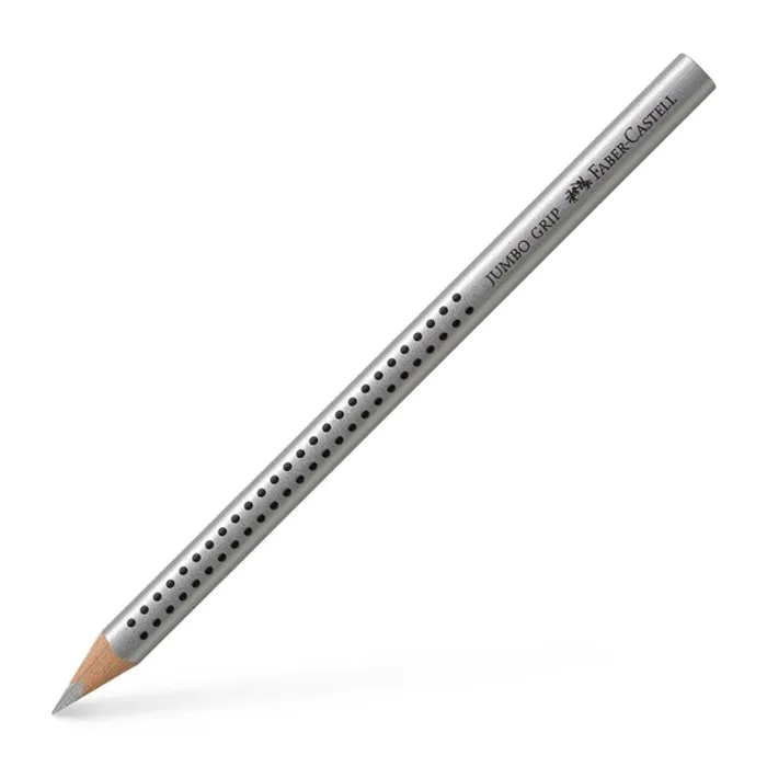 Hlavný obrázok produktu Pastelka Jumbo Grip stříbrná Faber Castell 110982
