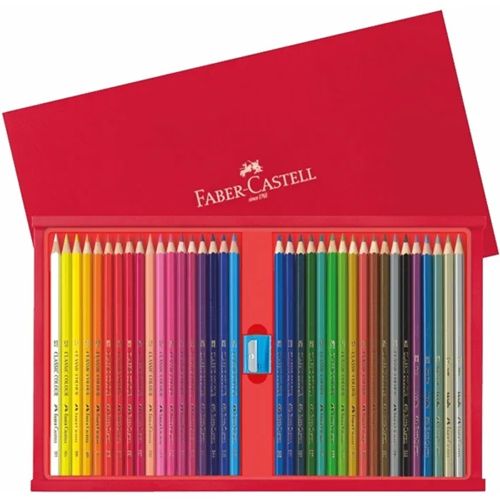 Hlavný obrázok produktu Pastelka šestihranná dřevěný kufřík 36ks (#115837) Faber Castell