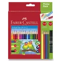 Trojhranná pastelka Promo balenie 18ks + 4ks + 2ks Faber-Castell (201597)
