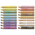 Ďalší obrázok produktu Pastelka, vodovka & voskovka v jednom STABILO woody 3 in 1 ARTY - 18 ks sada + strúhadlo