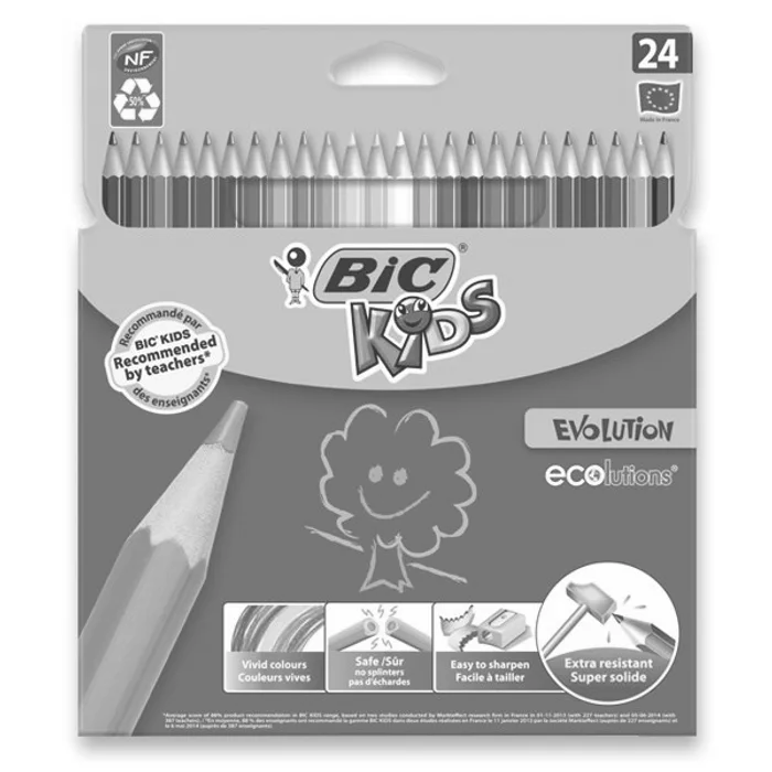 Hlavný obrázok produktu Pastelky Bic Kids Evolution 24 barev