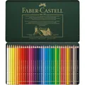 Pastelky Faber-Castell 110036 Polychromos plechová krabička, 36 farieb