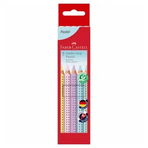 Pastelky Faber-Castell 110991 Jumbo Grip Pastel 5 farieb