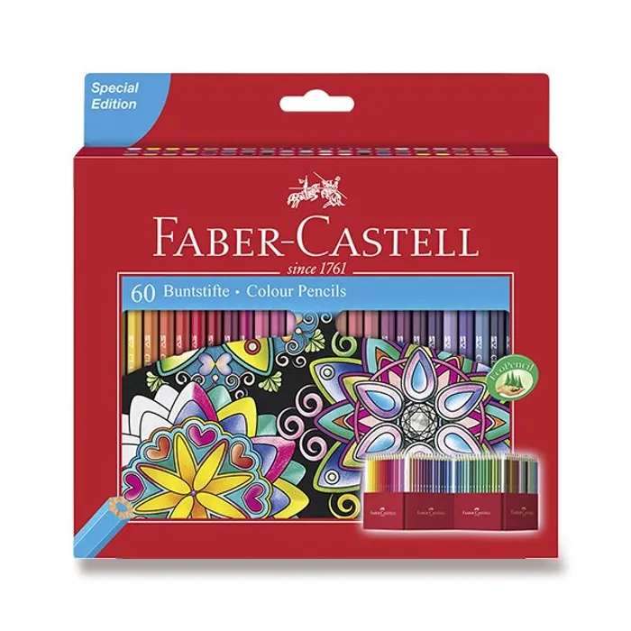 Hlavný obrázok produktu Pastelky Faber-Castell 111260 60 barev