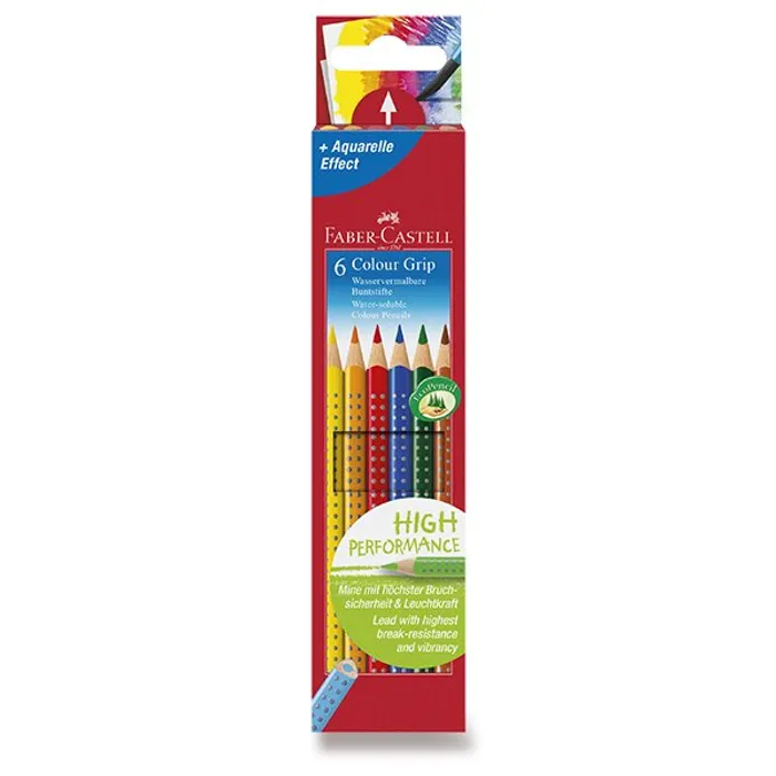 Hlavný obrázok produktu Pastelky Faber-Castell 112406 Grip 2001 6 barev