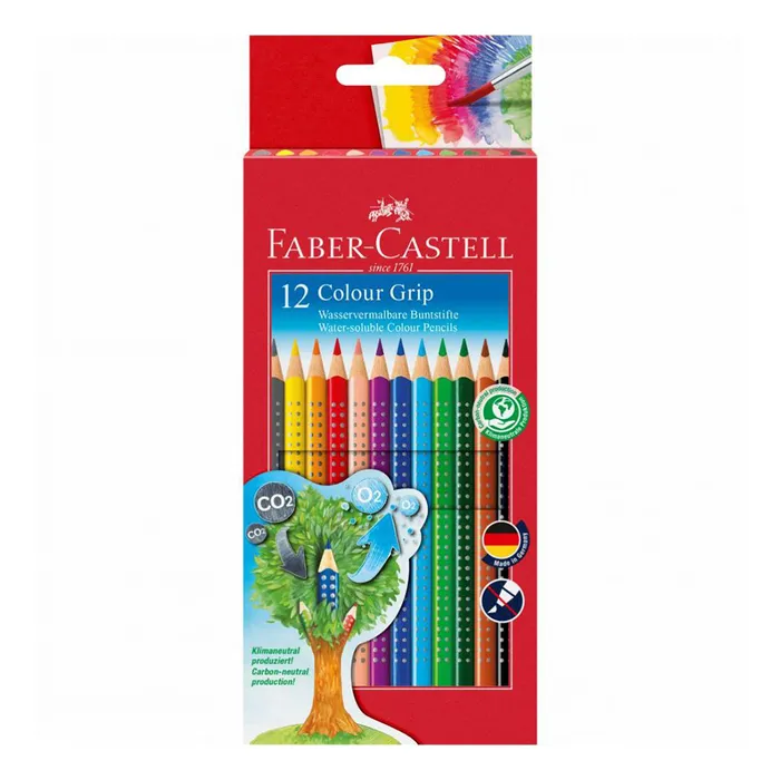 Hlavný obrázok produktu Pastelky Faber-Castell 112412 Colour Grip 2011 12 barev