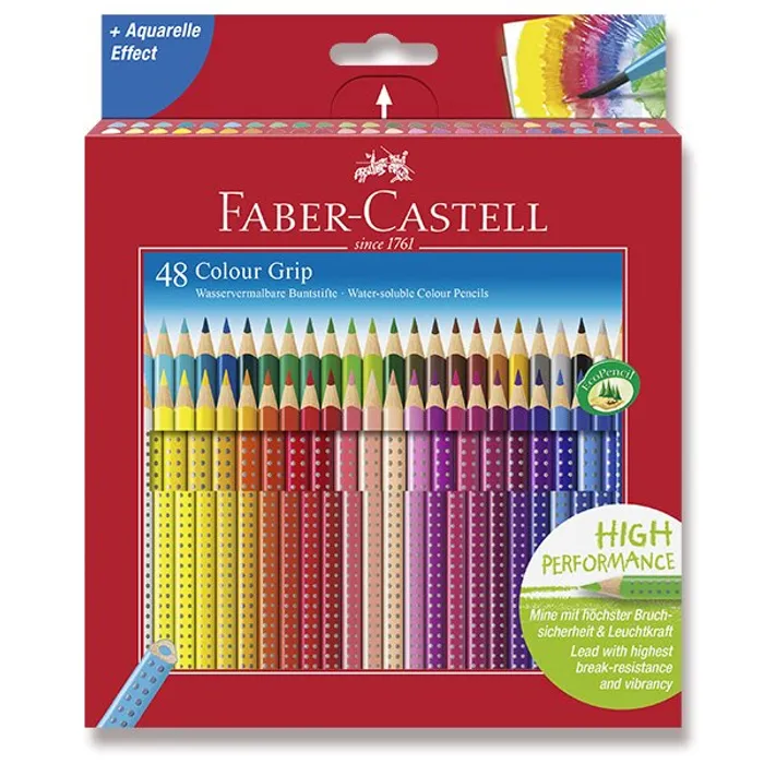Hlavný obrázok produktu Pastelky Faber-Castell 112449 Grip 2001 48 barev