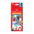 Pastelky Faber-Castell 116510 Junior Triangular 10 farieb + strúhadlo