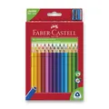 Pastelky Faber-Castell 116530 Junior Triangular 30 farieb + strúhadlo