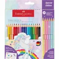 Pastelky Faber-Castell 201543 Colour Grip Unicorn súprava, 24 ks