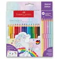 Pastelky Faber-Castell 201543 Colour Grip Unicorn súprava, 24 ks