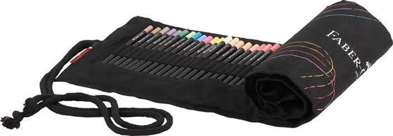 Hlavný obrázok produktu Pastelky Faber-Castell Black Edition rolovací pouzdro, 72 ks