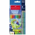 Pastelky Faber-Castell Colour Grip Dinosaurus súprava, 13 ks