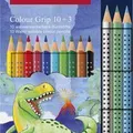 Ďalší obrázok produktu Pastelky Faber-Castell Colour Grip Dinosaurus súprava, 13 ks