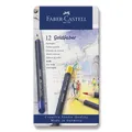 Pastelky Faber-Castell Goldfaber plechová krabička, 12 farieb