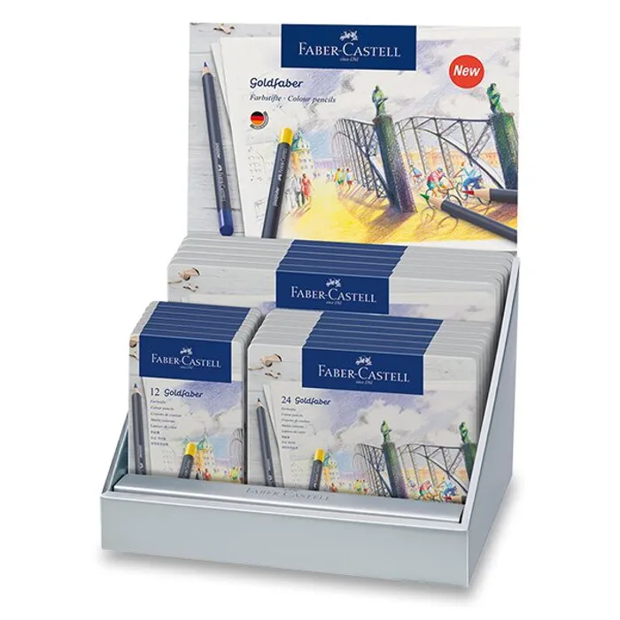 Hlavný obrázok produktu Pastelky Faber-Castell Goldfaber stojánek, 19 ks