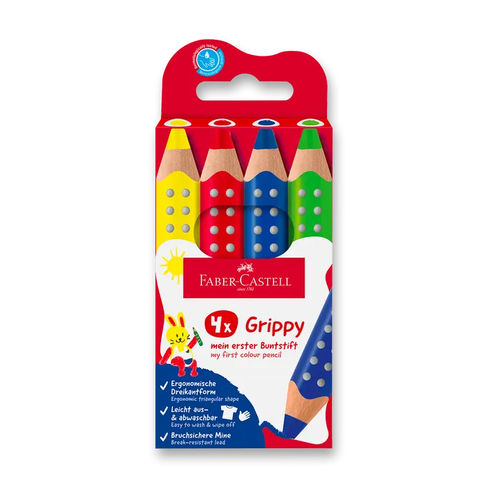 Hlavný obrázok produktu Pastelky Faber-Castell Grippy [4 ks]
