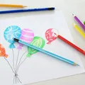 Ďalší obrázok produktu Pastelky Faber-Castell 116612 s farebnou gumou 12 farieb