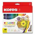 Pastelky Kores Kolores Mandalas 50 farieb