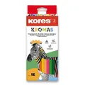 Pastelky Kores Kromas 12 farieb