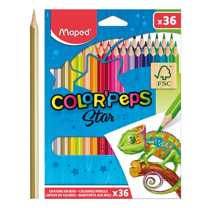 Hlavný obrázok produktu Pastelky Maped Color´Peps, 36 barev