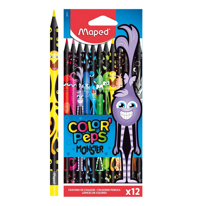 Hlavný obrázok produktu Pastelky Maped Color'Peps Monster 12 barev