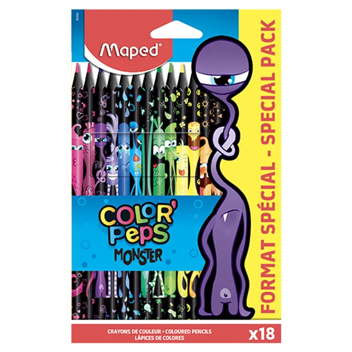Hlavný obrázok produktu Pastelky Maped Color'Peps Monster 24 barev