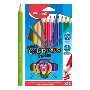 Pastelky Maped Color'Peps Strong Jumbo 12 farieb