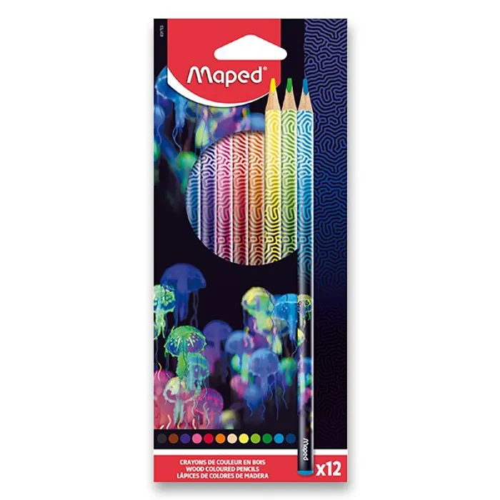 Hlavný obrázok produktu Pastelky Maped Deepsea Paradise 12 barev