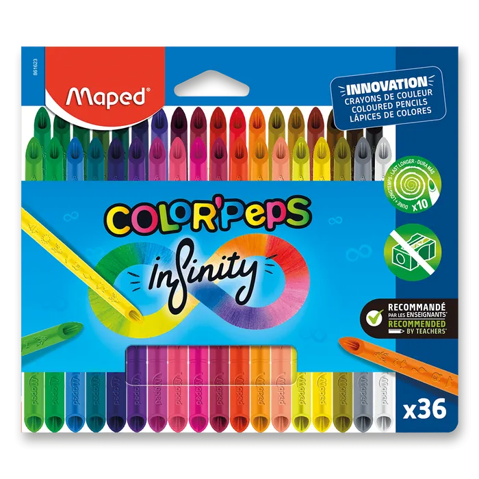 Hlavný obrázok produktu Pastelky Maped Infinity [36 ks]