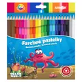 Ďalší obrázok produktu pastelky Ocean World trojhranné 24 ks