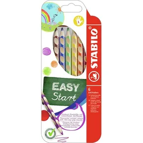 Pastelky pre ľavákov STABILO EASYcolors - 6 ks sada