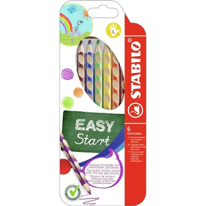 Hlavný obrázok produktu Pastelky pro leváky STABILO EASYcolors - 6 ks sada