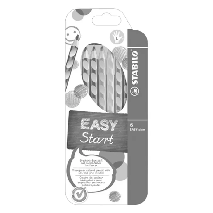 Hlavný obrázok produktu Pastelky Stabilo EASYcolors 6 barev, pro leváky