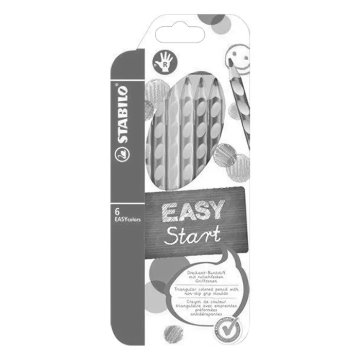 Hlavný obrázok produktu Pastelky Stabilo EASYcolors 6 barev, pro praváky