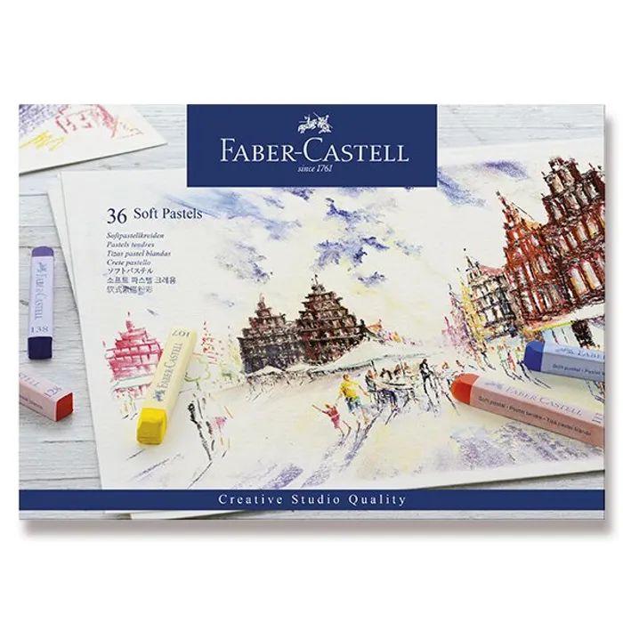 Hlavný obrázok produktu Pastelové křídy Faber-Castell 36 barev