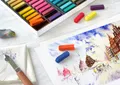 Pastelové kriedy Faber-Castell Mini 72 farieb 128272