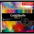 Ďalší obrázok produktu Pastelové kriedy STABILO CarbOthello - ARTY+ - 24 ks sada v plechu