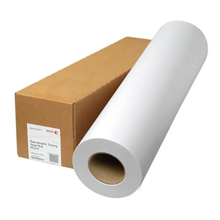 Hlavný obrázok produktu Pauzovací papír, role, A1, 594mm x 170m, 90g, XEROX